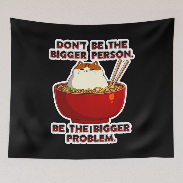 Item preview, Tormin Noodlebrae - Don't be the bigger person. Be the bigger problem. designed and sold by Newdlebobs.