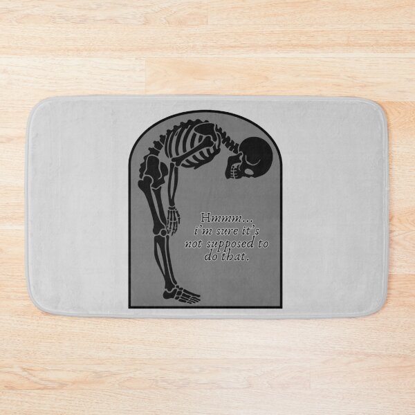 Item preview, I’m Sure It’s Not Supposed To Do That Skeleton Meme designed and sold by ZebraDazzleDesigns.