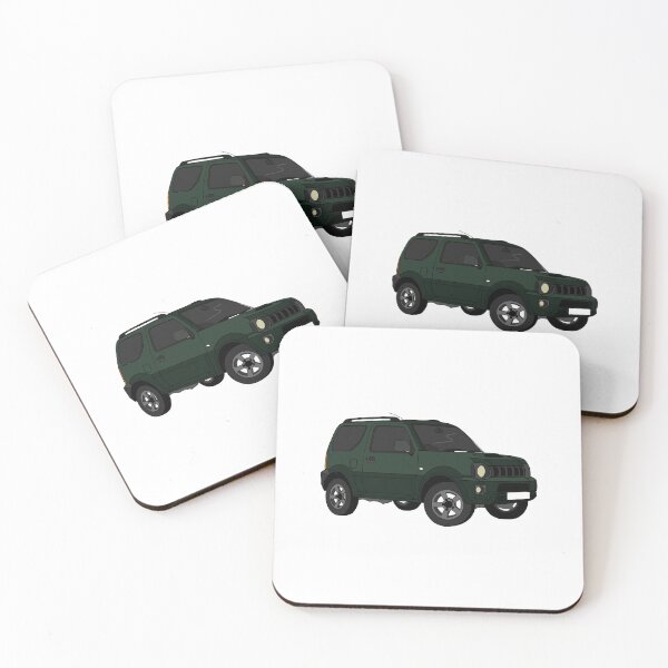Item preview, Suzuki Jimny dark green designed and sold by boxer-on-board.