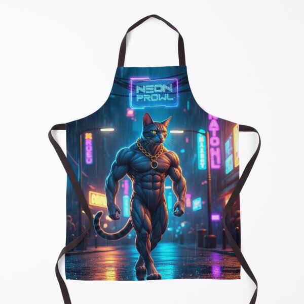 Item preview, Night Boss Street Cat designed and sold by PetJoyPrintsCO.