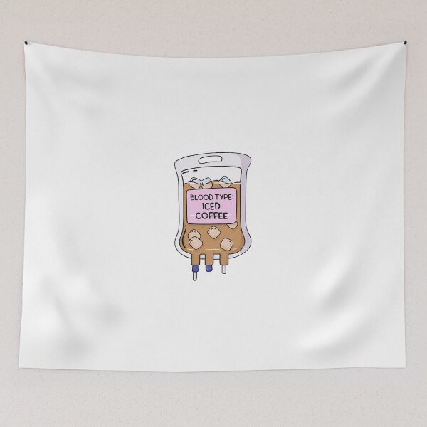 Item preview, Blood Type Iced Coffee designed and sold by Mirandalab.