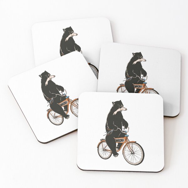 Item preview, Bear Riding A Bicycle designed and sold by Mirandalab.