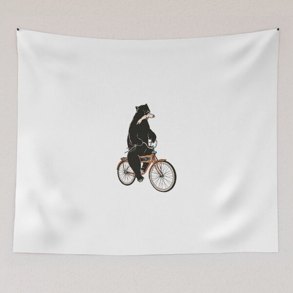 Item preview, Bear Riding A Bicycle designed and sold by Mirandalab.