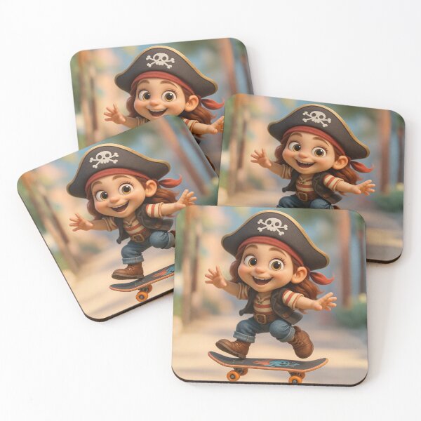 Item preview, Pirate Girl Skater Character designed and sold by Sillytoe.