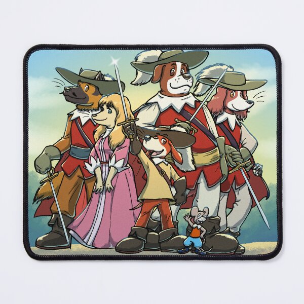 Item preview, Dog musketeers alt designed and sold by chikoristore.