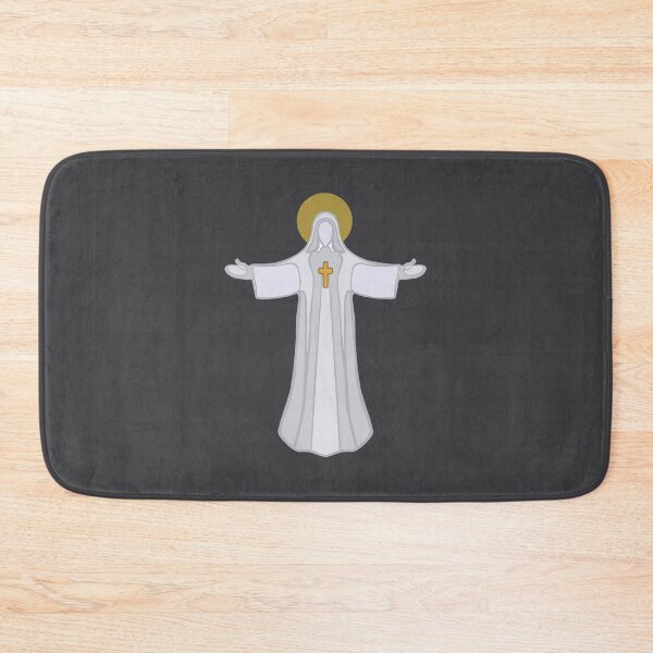 Item preview, Open Arms Saint Halo Jesus God designed and sold by shopdiego.