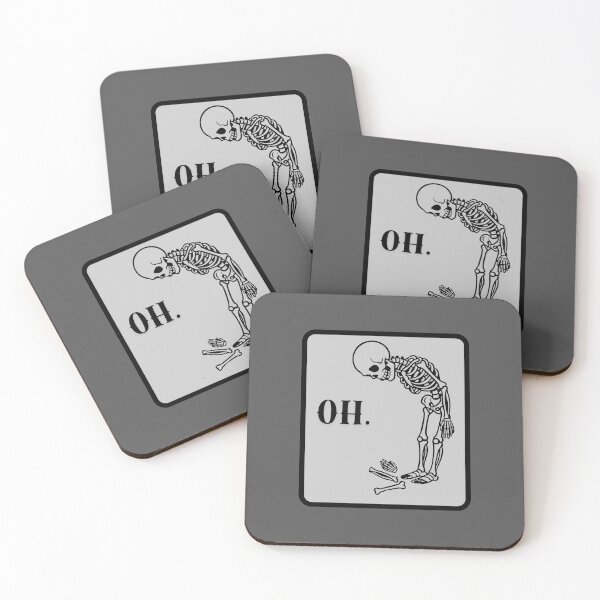 Item preview, Oh. Arm Fell Off Skeleton Meme  Main Tag: designed and sold by ZebraDazzleDesigns.