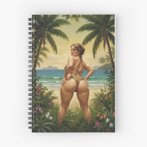 Item preview, Chica rubia mostrando su bikini nuevo. designed and sold by Chubby Chase.