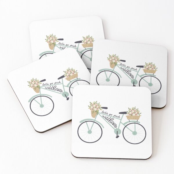 Item preview, Let’s Go Pick Wildflowers-bicycle designed and sold by Mirandalab.