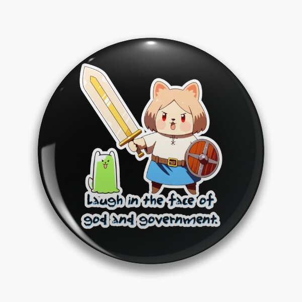 Item preview, Riona Emberveil - Laugh in the face of god and government. designed and sold by Newdlebobs.