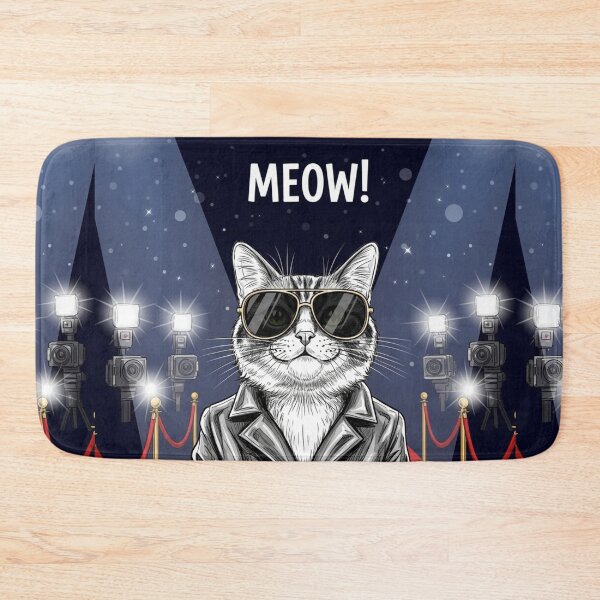 Item preview, Superstar Cat With Big Ego designed and sold by PetJoyPrintsCO.