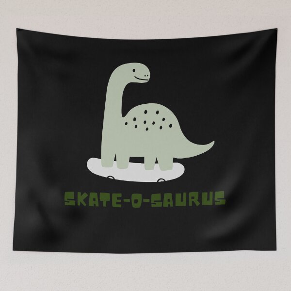 Item preview, Cartoon Skate-o-saurus designed and sold by TrisselShop.