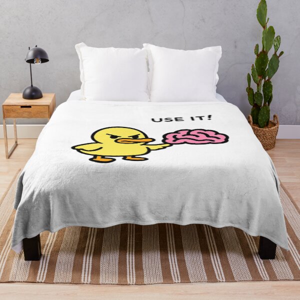 Item preview, Angry Duck “Use It” – Funny Illustration of Sarcastic Humor designed and sold by HeyHas.
