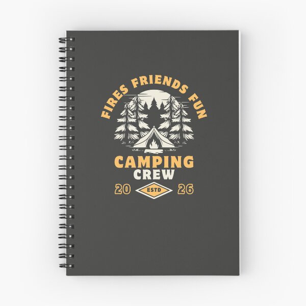 Item preview, Fires Friends Fun Camping Crew designed and sold by LuveraxArt.
