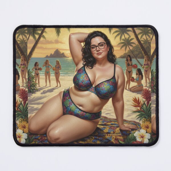 Item preview, Stunning goddess resting on the sand. designed and sold by Chubby Chase.