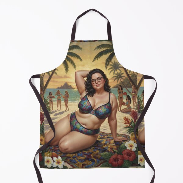 Item preview, Stunning goddess resting on the sand. designed and sold by Chubby Chase.