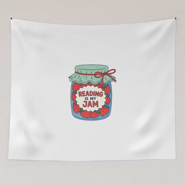 Item preview, Reading Is My Jam designed and sold by Mirandalab.