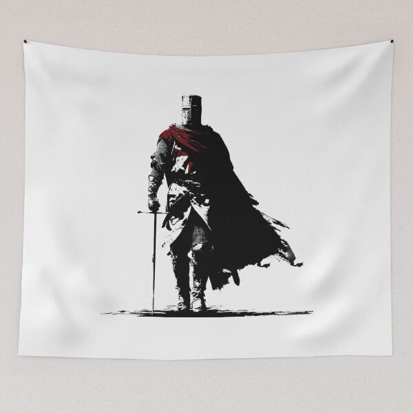 Item preview, Templar Knight – Dark Medieval Warrior Art designed and sold by christiantkd.