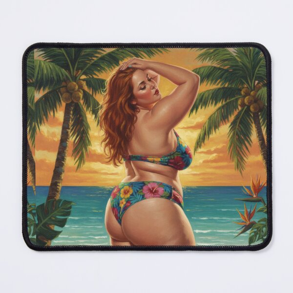 Item preview, pretty lady in the tropics designed and sold by Chubby Chase.