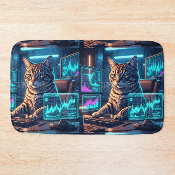 Item preview, Smart Cat Always One Step Ahead designed and sold by PetJoyPrintsCO.