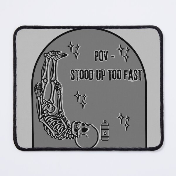 Item preview, POV: Stood Up Too Fast Skeleton Meme designed and sold by ZebraDazzleDesigns.