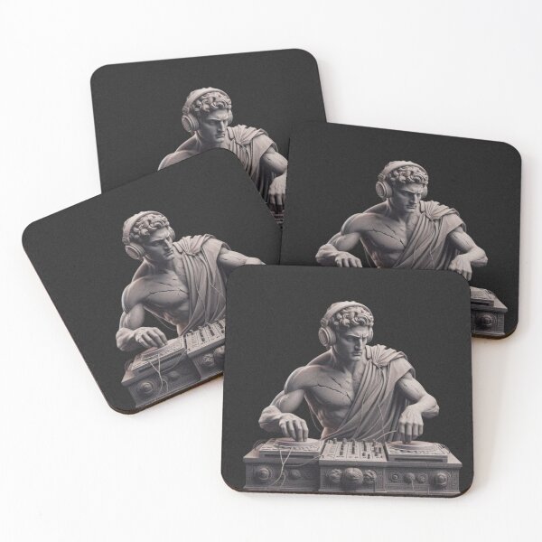 Item preview, greek statue DJ designed and sold by hussain-dz.