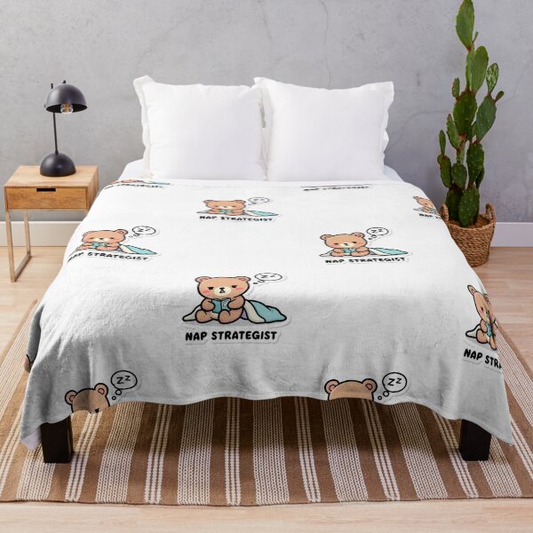 Item preview, Nap Strategist - Cute Bear designed and sold by artaipix.