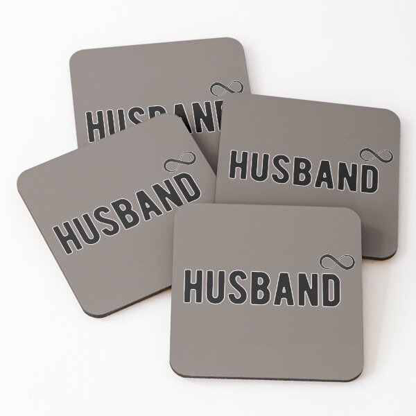 Item preview, Unlimited Husband Motivational Text Black Colour Design designed and sold by gyrate.