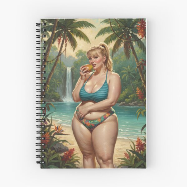 Item preview, beutiful blonde woman on the tropics. designed and sold by Chubby Chase.