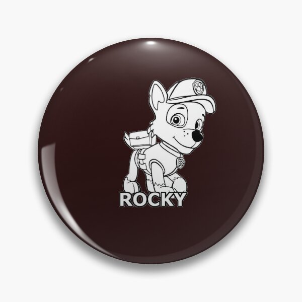 Item preview, Rocky Paw Patrol Line Art - Recycling Pup Coloring Page designed and sold by Rafcioo.