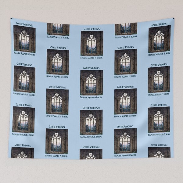 Item preview, Gothic Windows: Because Square is Boring Castlecore designed and sold by Sachie's Studio.