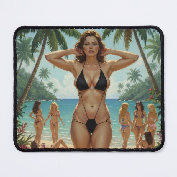 Item preview, Cute girl wit Awesome bikini! designed and sold by Chubby Chase.