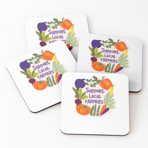 Item preview, Support Local Farmers designed and sold by krystalRomanart.