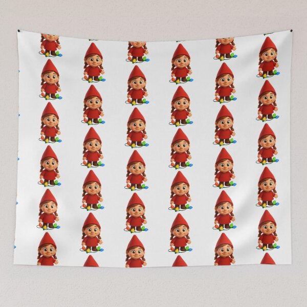 Item preview, Christmas Gnome Girl designed and sold by Sillytoe.