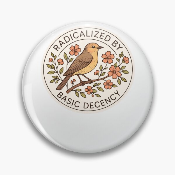 Item preview, Radicalized By Basic Decency designed and sold by krystalRomanart.