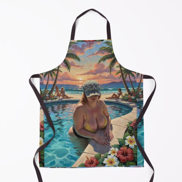 Item preview, southern girl in the pool! designed and sold by Chubby Chase.