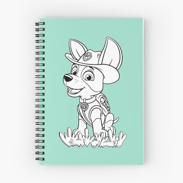 Item preview, Dibujo lineal de Tracker Paw Patrol - Página para colorear de Jungle Pup designed and sold by Rafcioo.