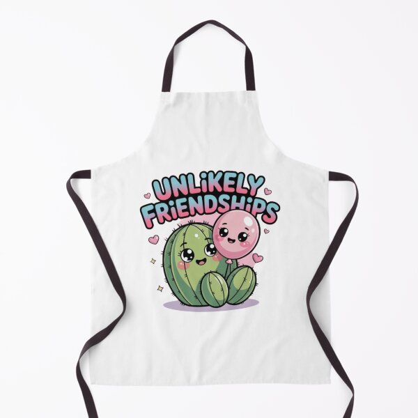 Artikelvorschau, Ungewöhnliche Freundschaften – Kaktus- und Ballon-T-Shirt – Süßes Kawaii-Geschenk für Pflanzenliebhaber und beste Freunde entworfen und verkauft von GemBob Creations.