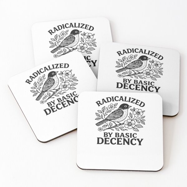 Item preview, Radicalized By Basic Decency designed and sold by krystalRomanart.