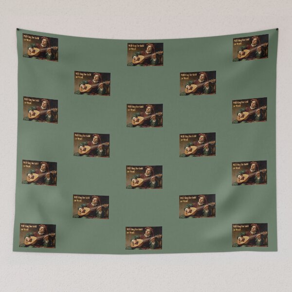 Item preview, Will Sing for Gold (or Mead) Castlecore designed and sold by Sachie's Studio.