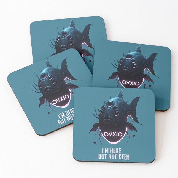 Item preview, I'm Here But Not Seen - Deep Sea Fish Surreal Art designed and sold by OVXIO.