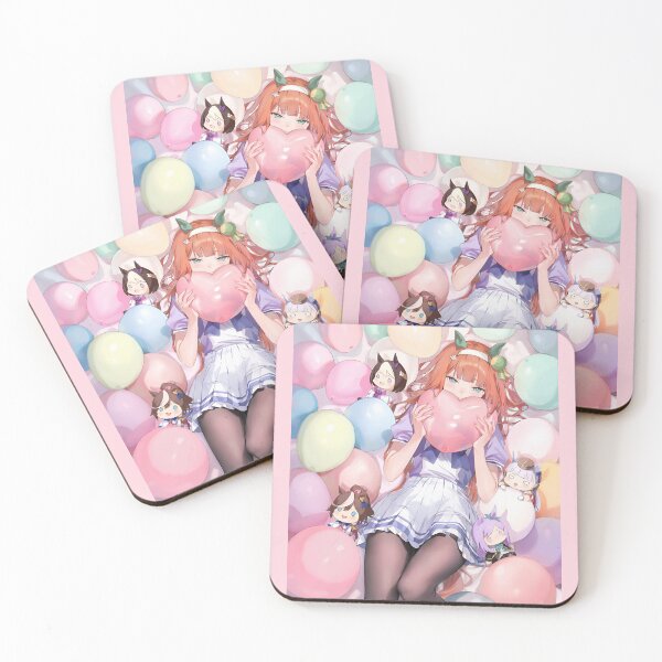 Item preview, Silence Suzuka and adorable chibi friends designed and sold by loveiscosmic.