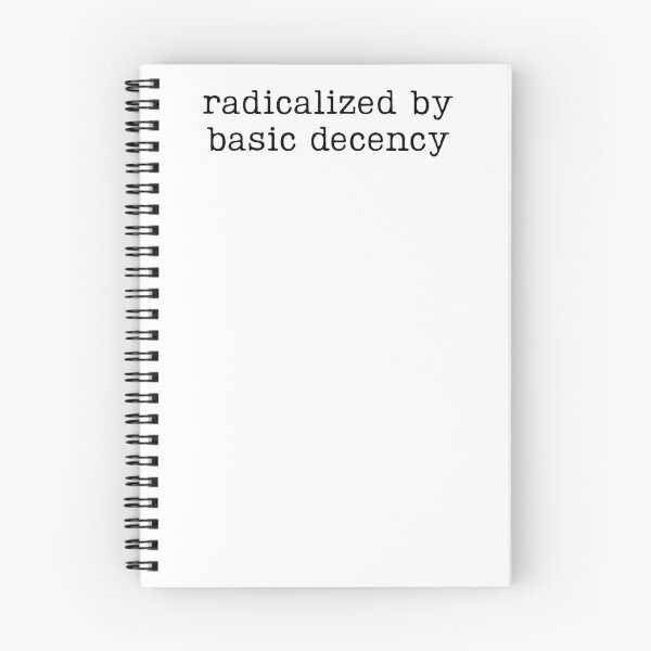 Item preview, Radicalized By Basic Decency designed and sold by krystalRomanart.