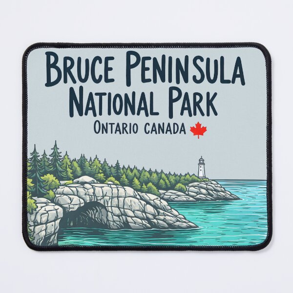 Item preview, Bruce Peninsula National Park Cute Colorful Landscape  designed and sold by HowToCanadian.