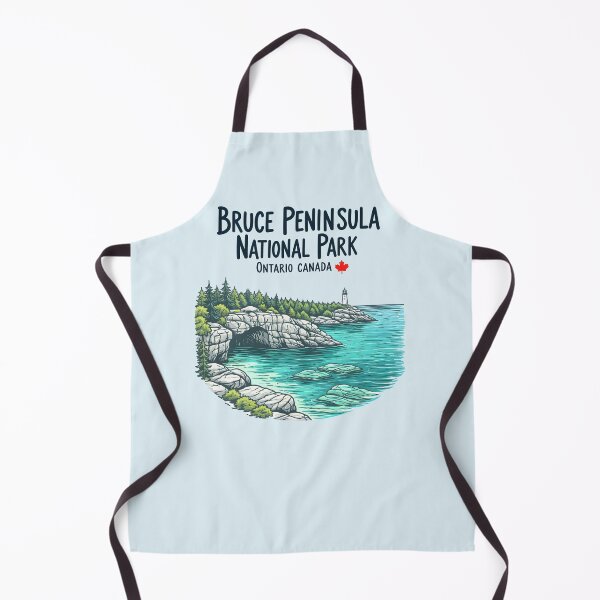 Item preview, Bruce Peninsula National Park Cute Colorful Landscape designed and sold by HowToCanadian.