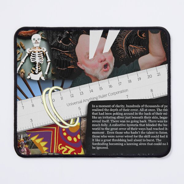 Item preview, Universal Anything Ruler Corporation Surreal Collage Satire Absurd Measurement Art designed and sold by Jacob Hokanson.