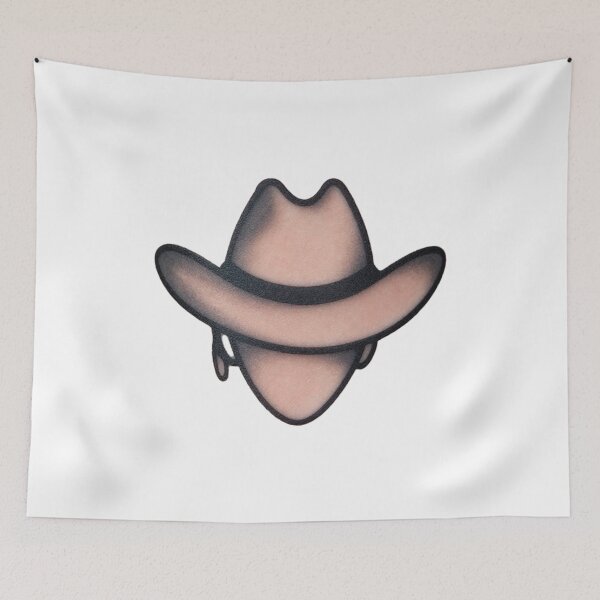 Item preview, Modern Cowgirl Minimalist tattoo cowgirl design designed and sold by Uglyandcute.