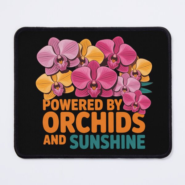 Item preview, Powered by Orchid and Sunshine Floral Tropical Positive Energy Design designed and sold by Nzgiftsandmore.