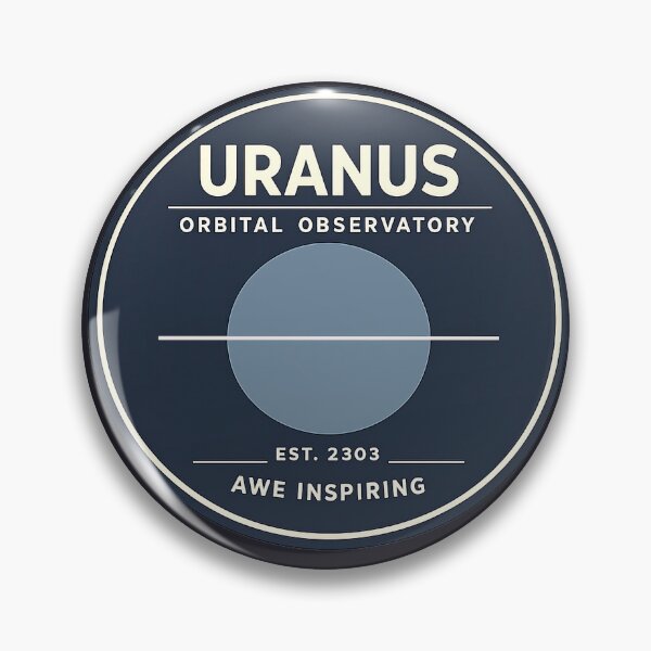 Item preview, Uranus Orbital Observatory - Awe Inspiring - Space Tourism - Dry Humour Design  designed and sold by Halejo68.