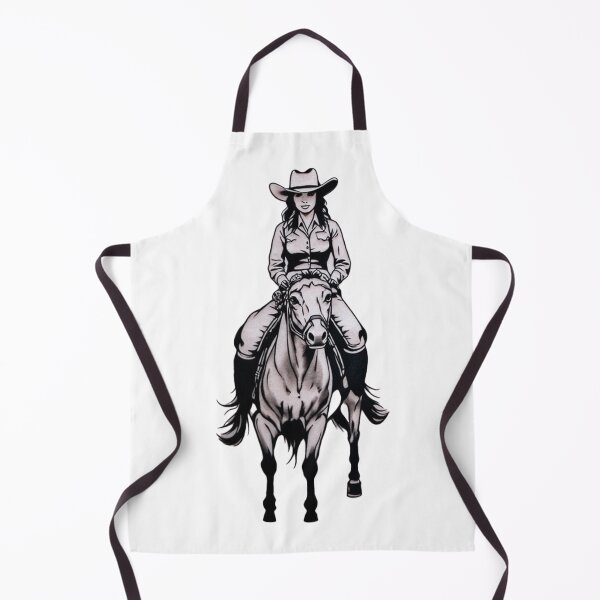 Aperçu de l'œuvre Tatouage minimaliste moderne de cowgirl créée et vendue par Uglyandcute.